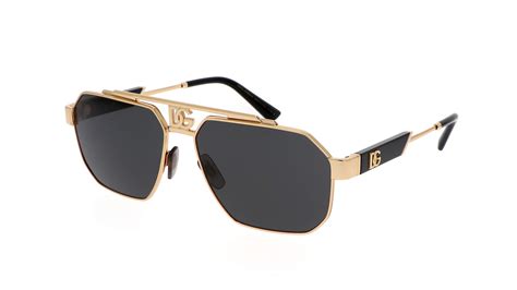 Sonnenbrille Dark Sicily in Gold für Herren 